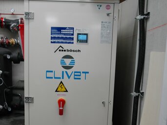 bösch Klimagerät in den Greiner Headquarters.