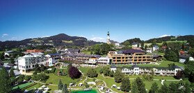 Übersicht über das Genussdorf Gmachl in Bergheim/Salzburg | © Hotel Gmachl GmbH