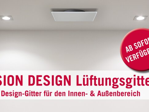 Vision Design Lüftungsgitter von bösch | © bösch heizung.klima.lüftung
