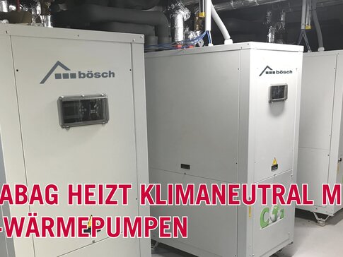 Strabag setzt auf klimaneutrale CO2 Hochtemperatur-Wärmepumpen von bösch. | © bösch heizung.klima.lüftung