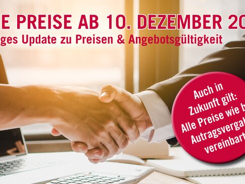 Wichtiges Update zu Preisen & Angebotsgültigkeit: Neue Preise ab 10. Dezember 2022 | © bösch heizung.klima.lüftung Wichtiges Update zu Preisen & Angebotsgültigkeit: Neue Preise ab 10. Dezember 2022 | © bösch heizung.klima.lüftung